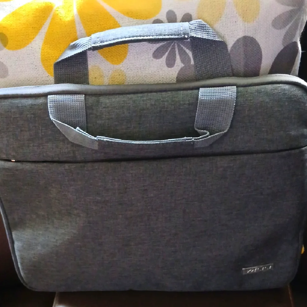 Elegant Gray Laptop Bag